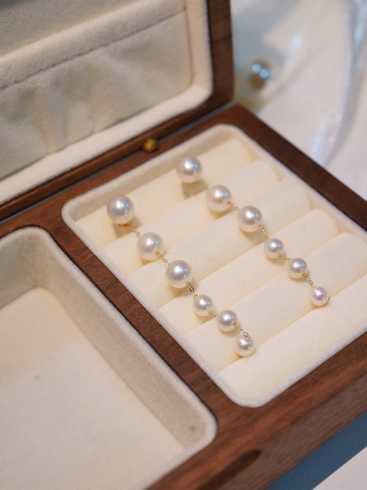 Water Drop Freshwater Pearl Earrings