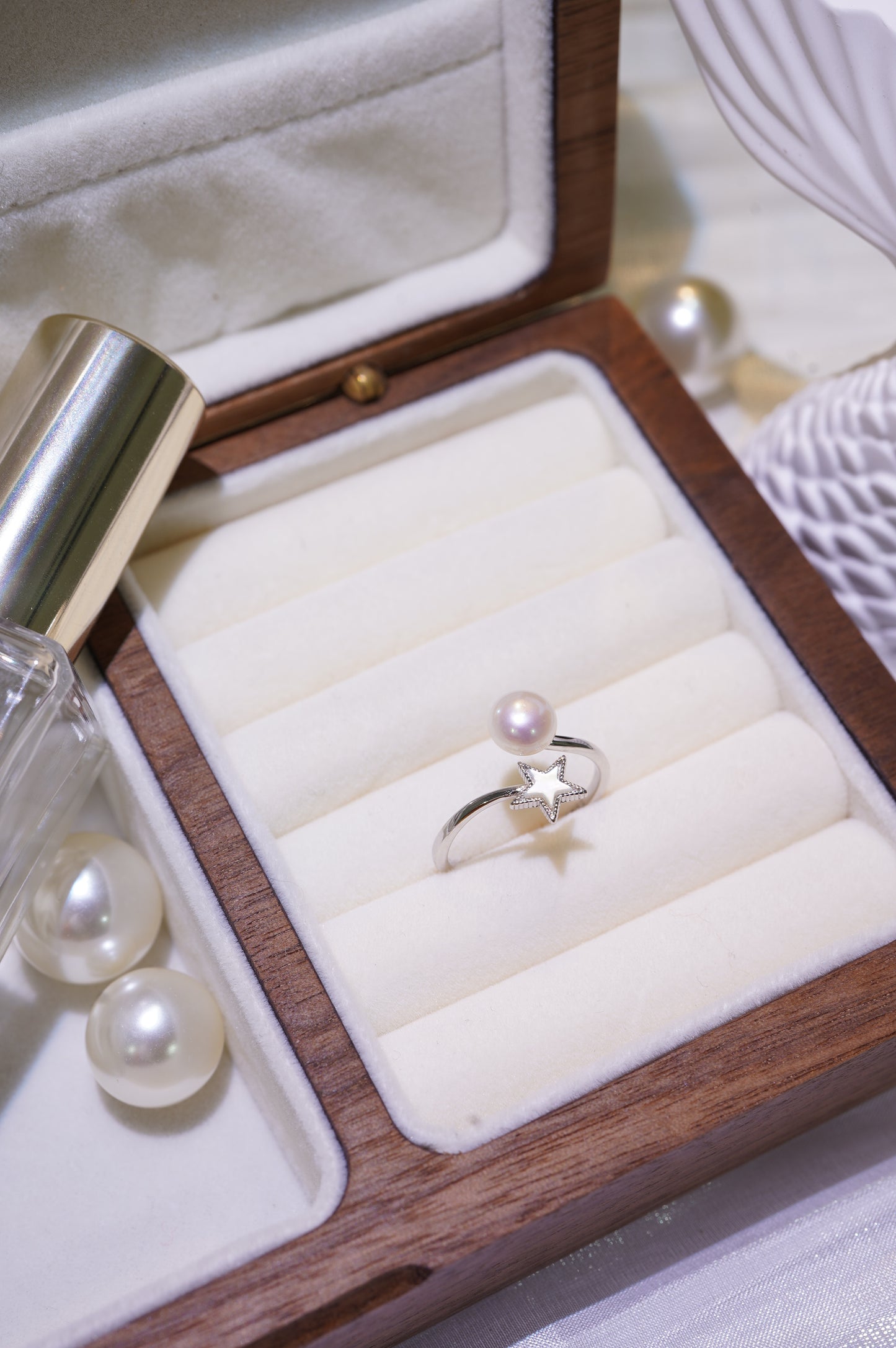 Star Freshwater Pearl Ring
