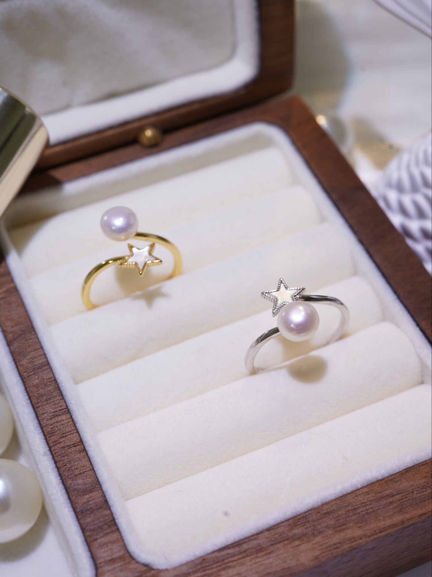 Star Freshwater Pearl Ring