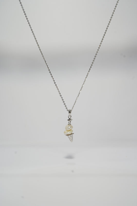 You Need Ice-Cream Freshwater Necklace