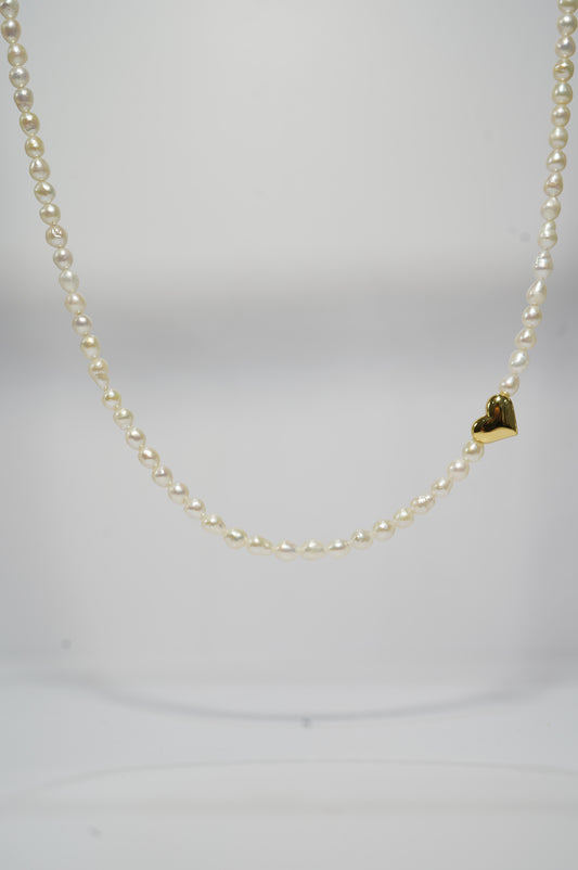 ‘Asymmetry’ Keshi Full Strand Freshwater Necklace