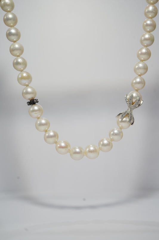 "Gentlemen" Freshwater Pearl Full Strand Necklace