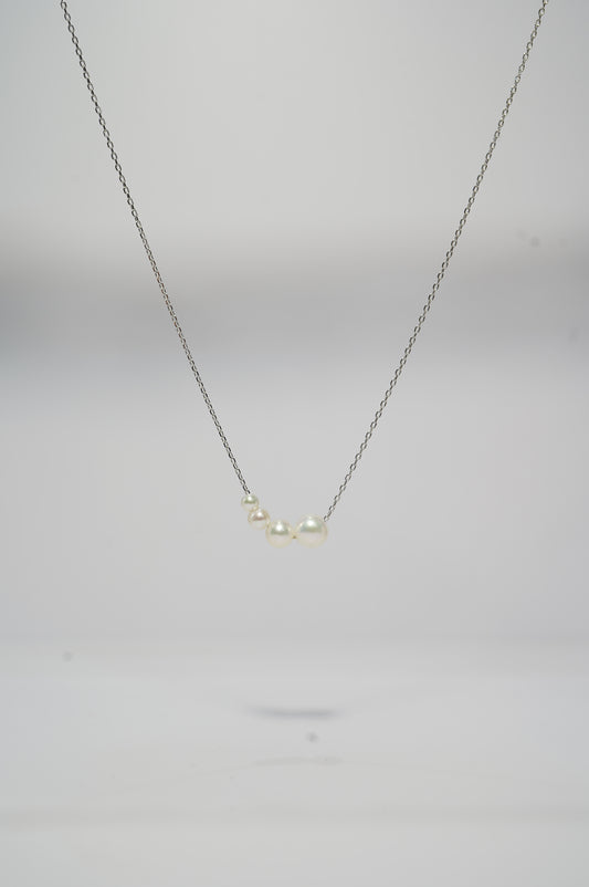 'Smile More' Freshwater Pearl Necklace