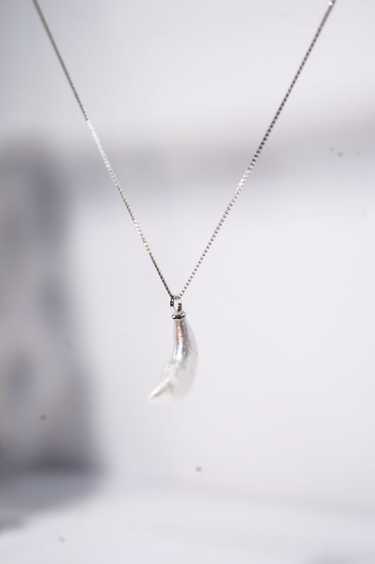 Moon Freshwater Necklace