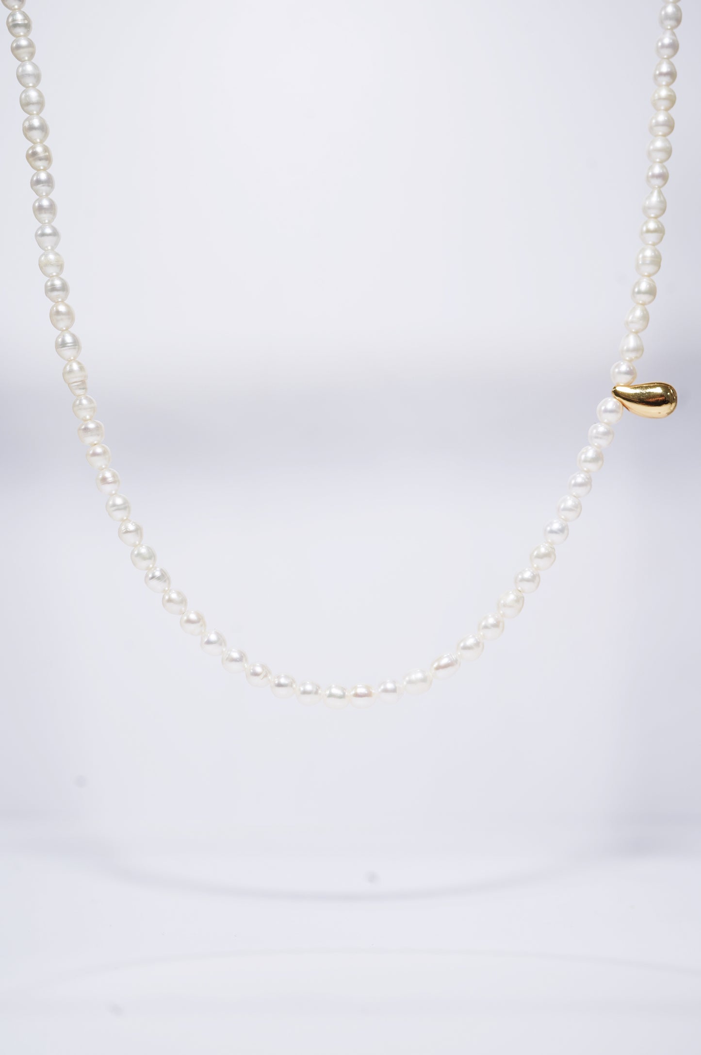 ‘Asymmetry’ Keshi Full Strand Freshwater Necklace