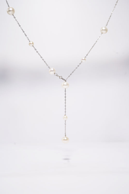 Starfall Adornment Freshwater Pearl Necklace