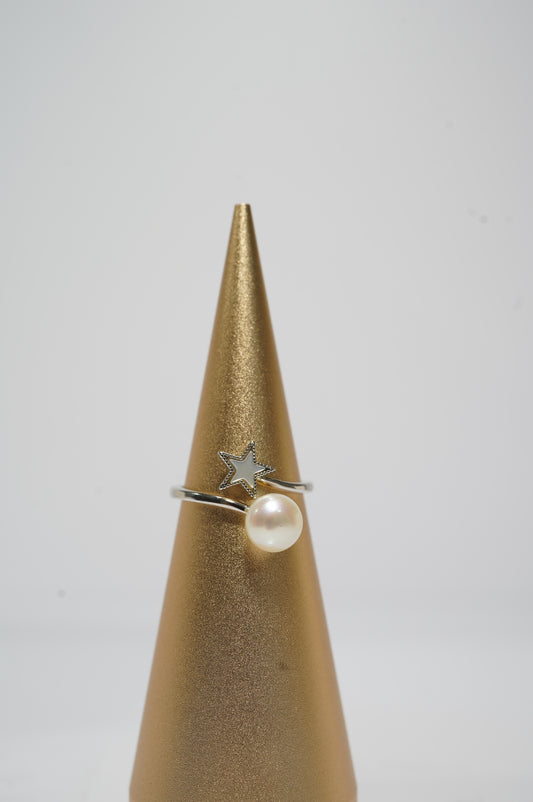 Star Freshwater Pearl Ring