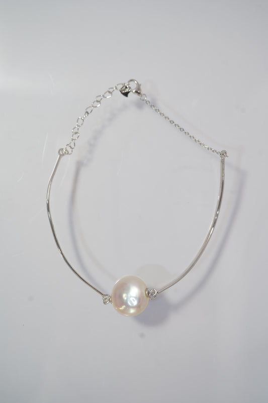 Press Button Freshwater Pearl Bracelet