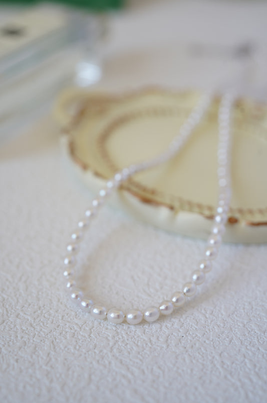 3-4mm Baby Freshwater Full Strand Necklace