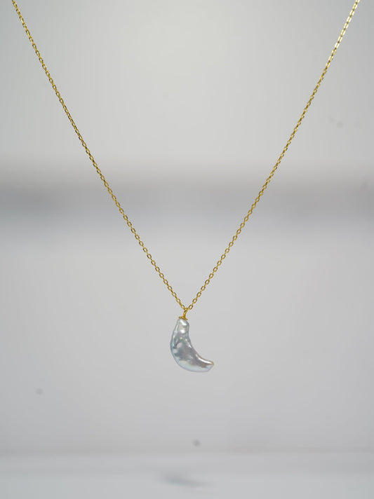 Moon Freshwater Necklace