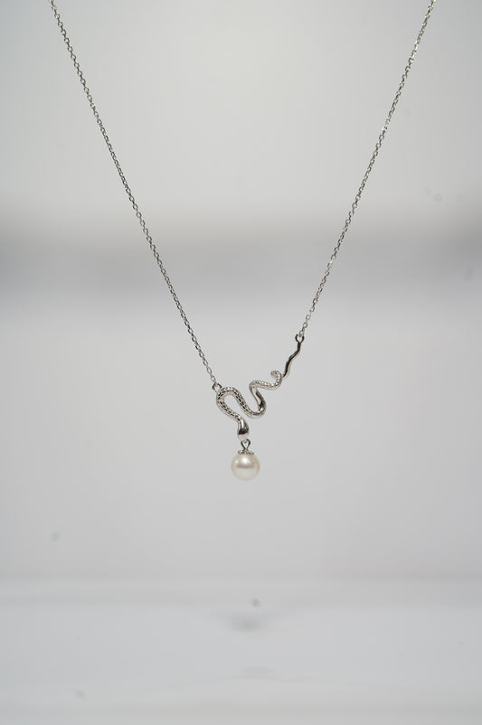 Snake Freshwater Pearl Necklace