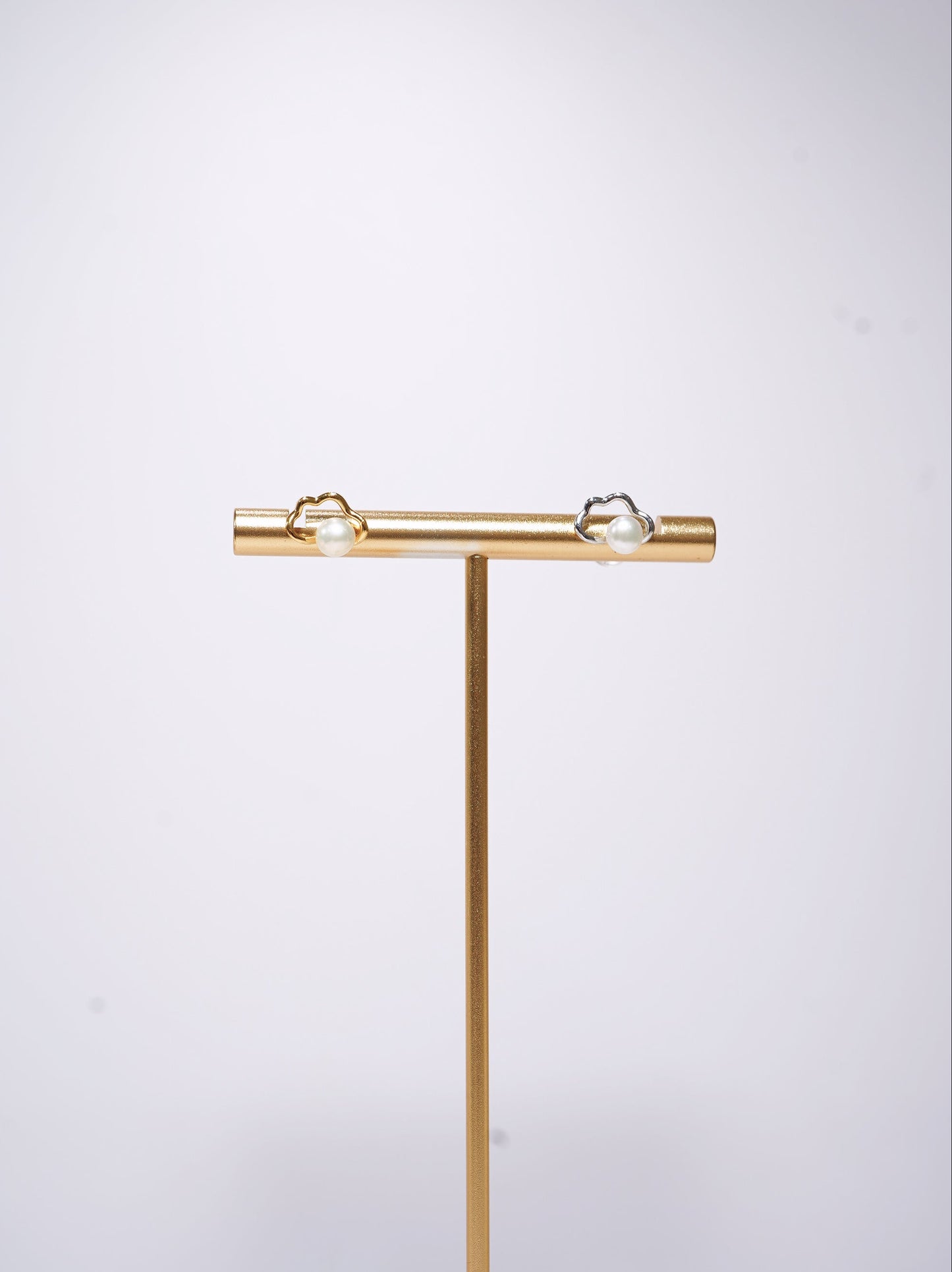 Mini Cloud Freshwater Pearl Earrings