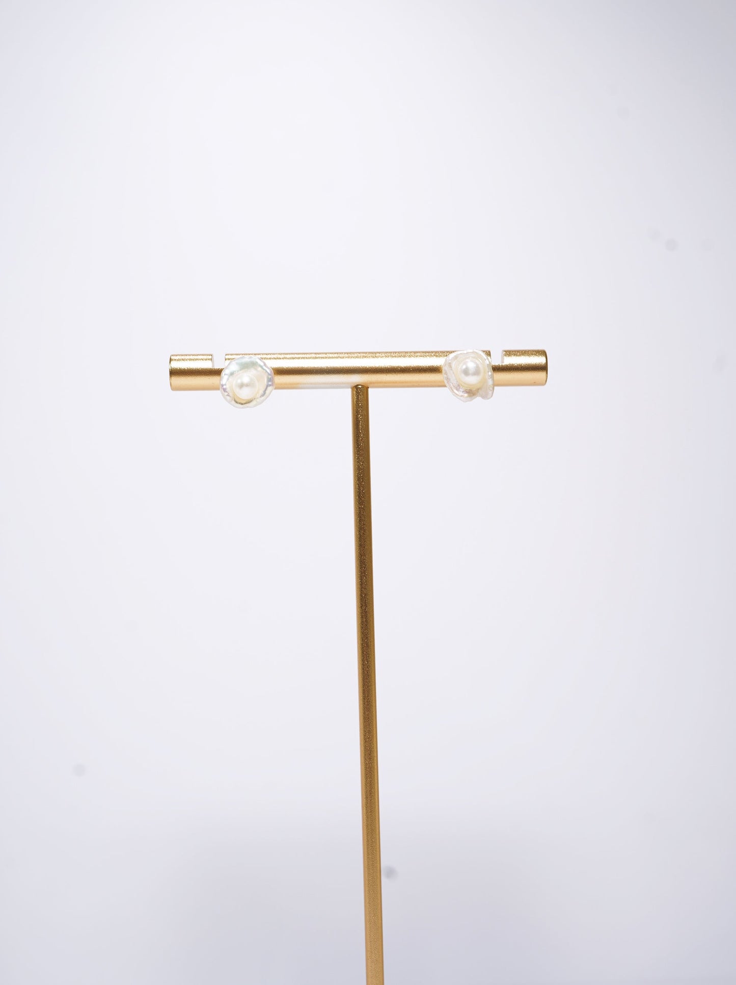 'Fried Egg' Freshwater Pearl Earrings