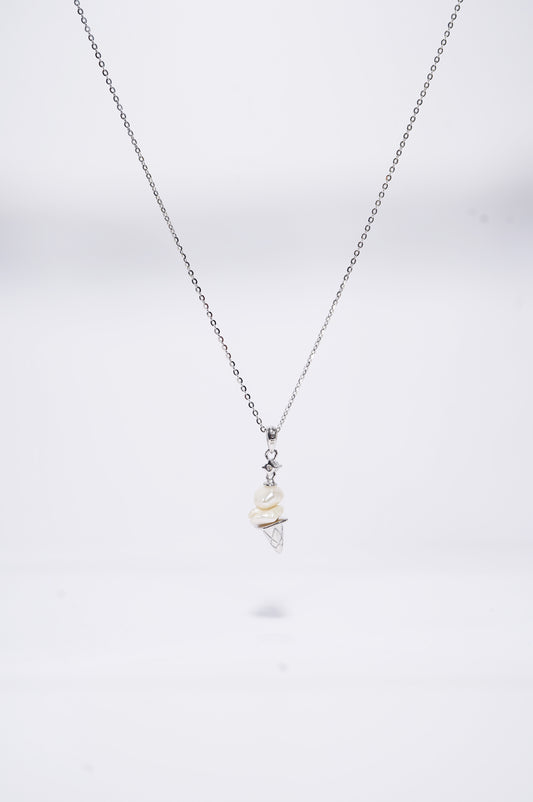 You Need Ice-Cream Freshwater Necklace