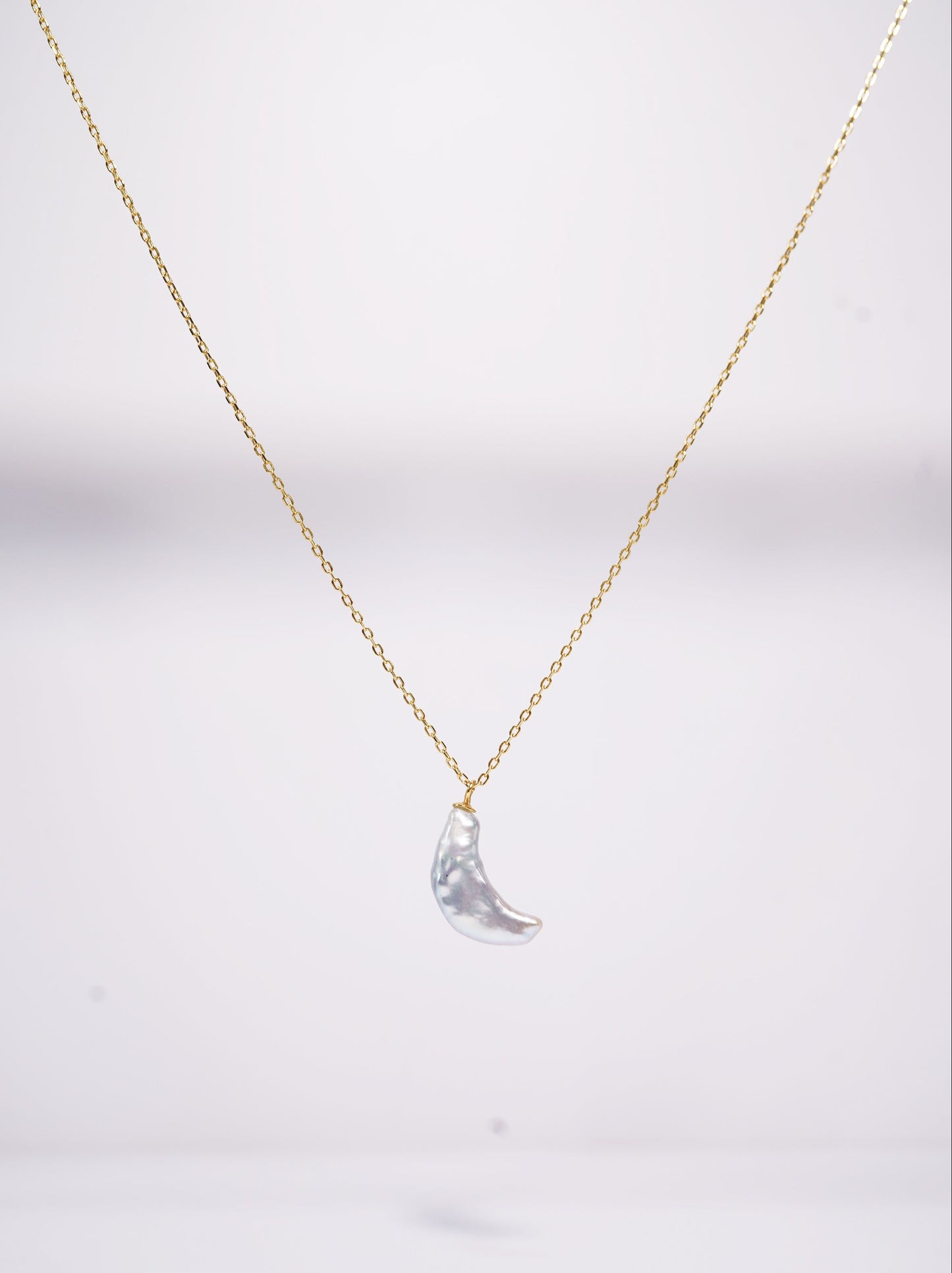 Moon Freshwater Necklace