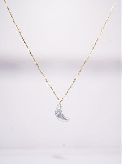 Moon Freshwater Necklace