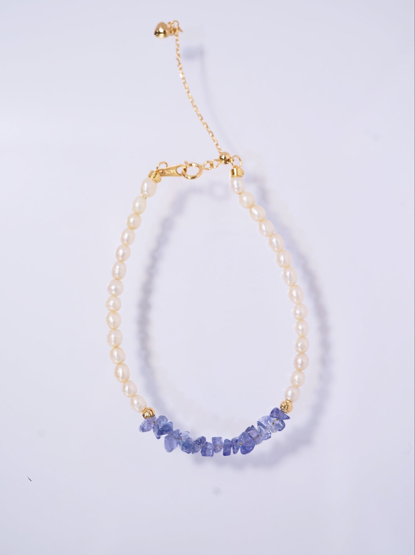 Tanzanite Baby Freshwater Pearls Bracelet
