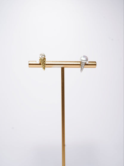 'Ice Cream' Freshwater Pearl Earrings