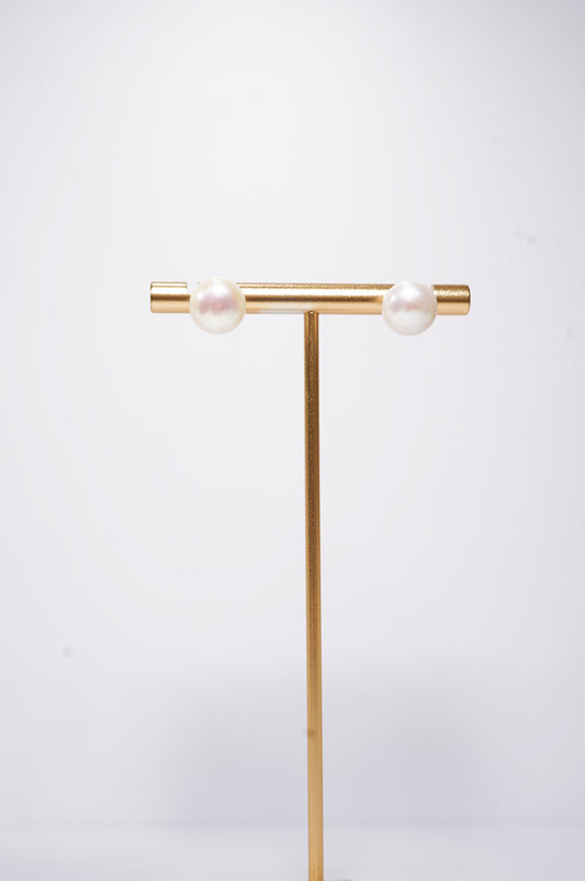 'Basic Stud' Freshwater Pearl Earrings