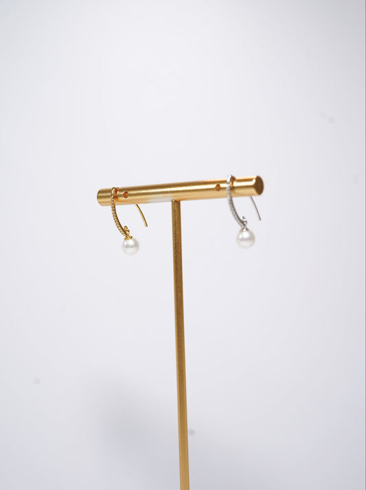 'Victory' Freshwater Pearl Earrings