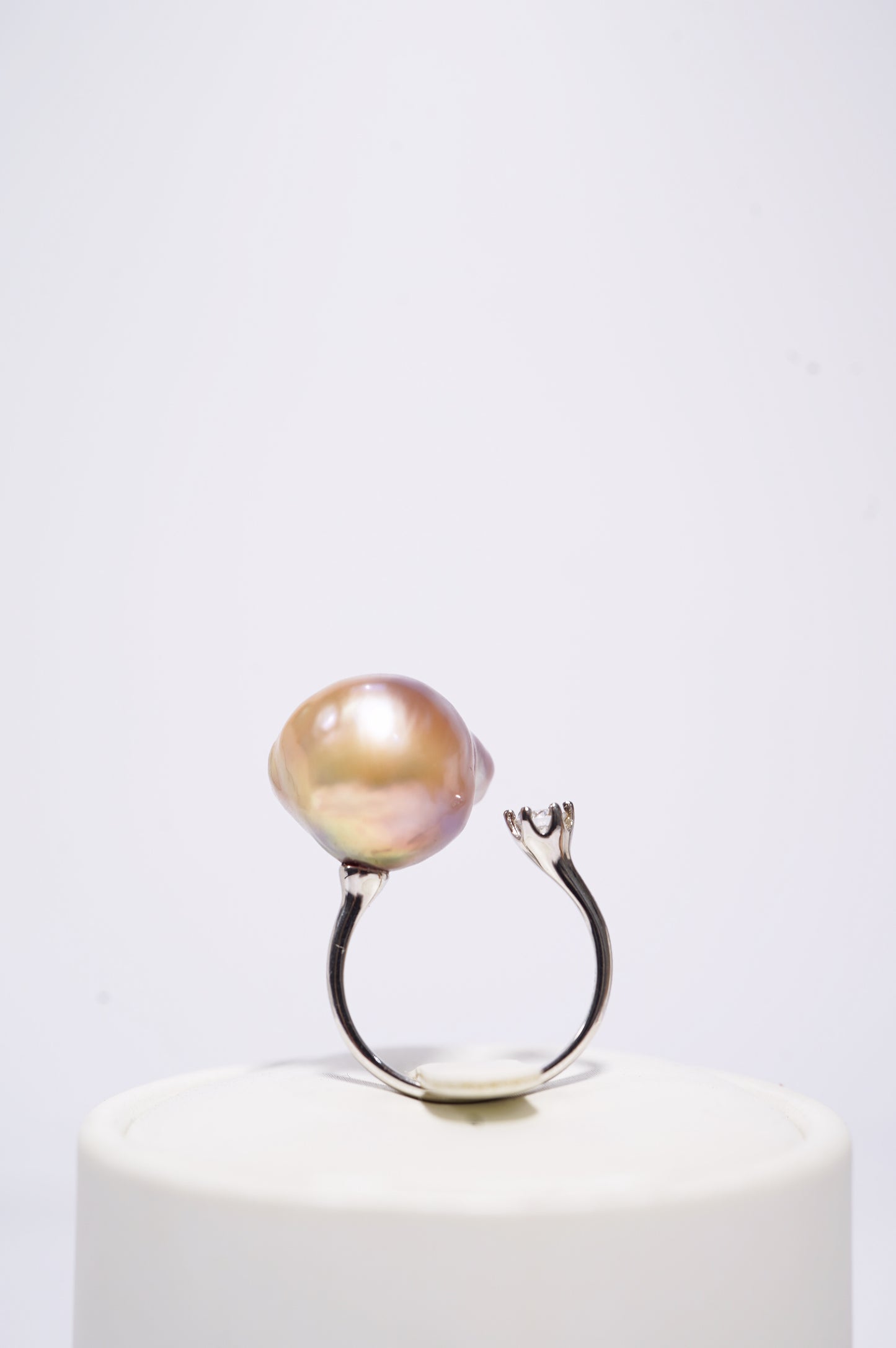 ‘Rainbow' Baroque Freshwater Pearl Ring