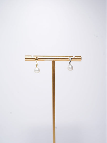 'Little Dangle' Freshwater Pearl Earrings