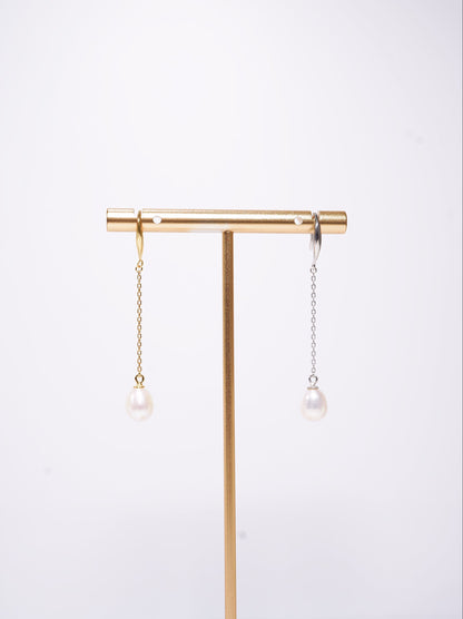 'Go' Freshwater Pearl Earrings