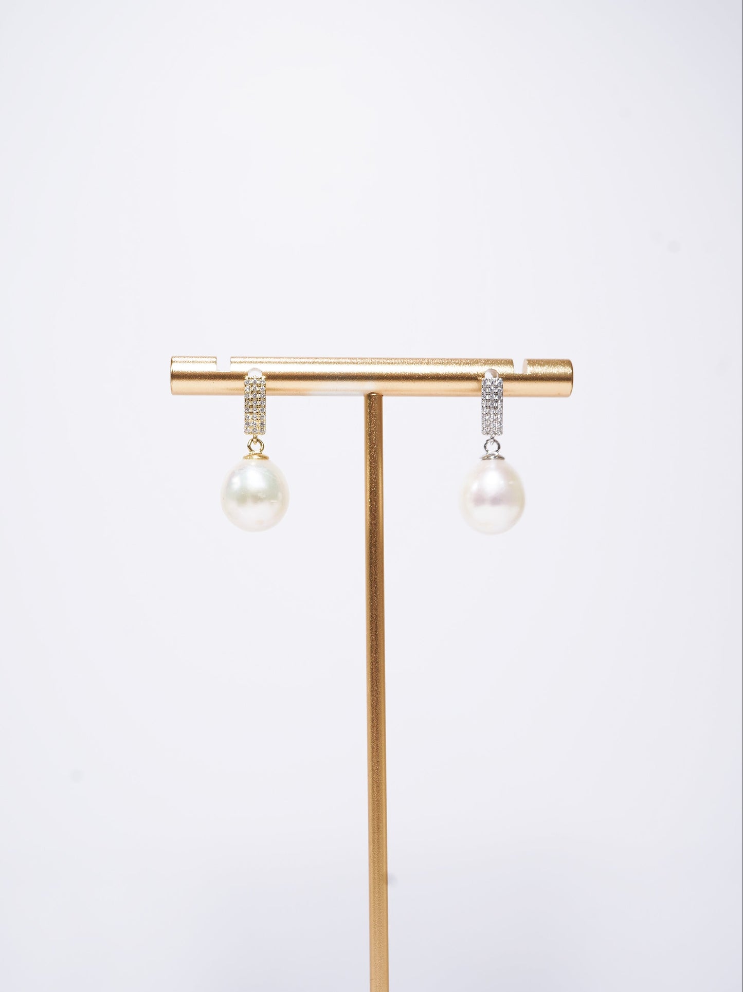 'Office Lady' Baroque Freshwater Pearl Earrings