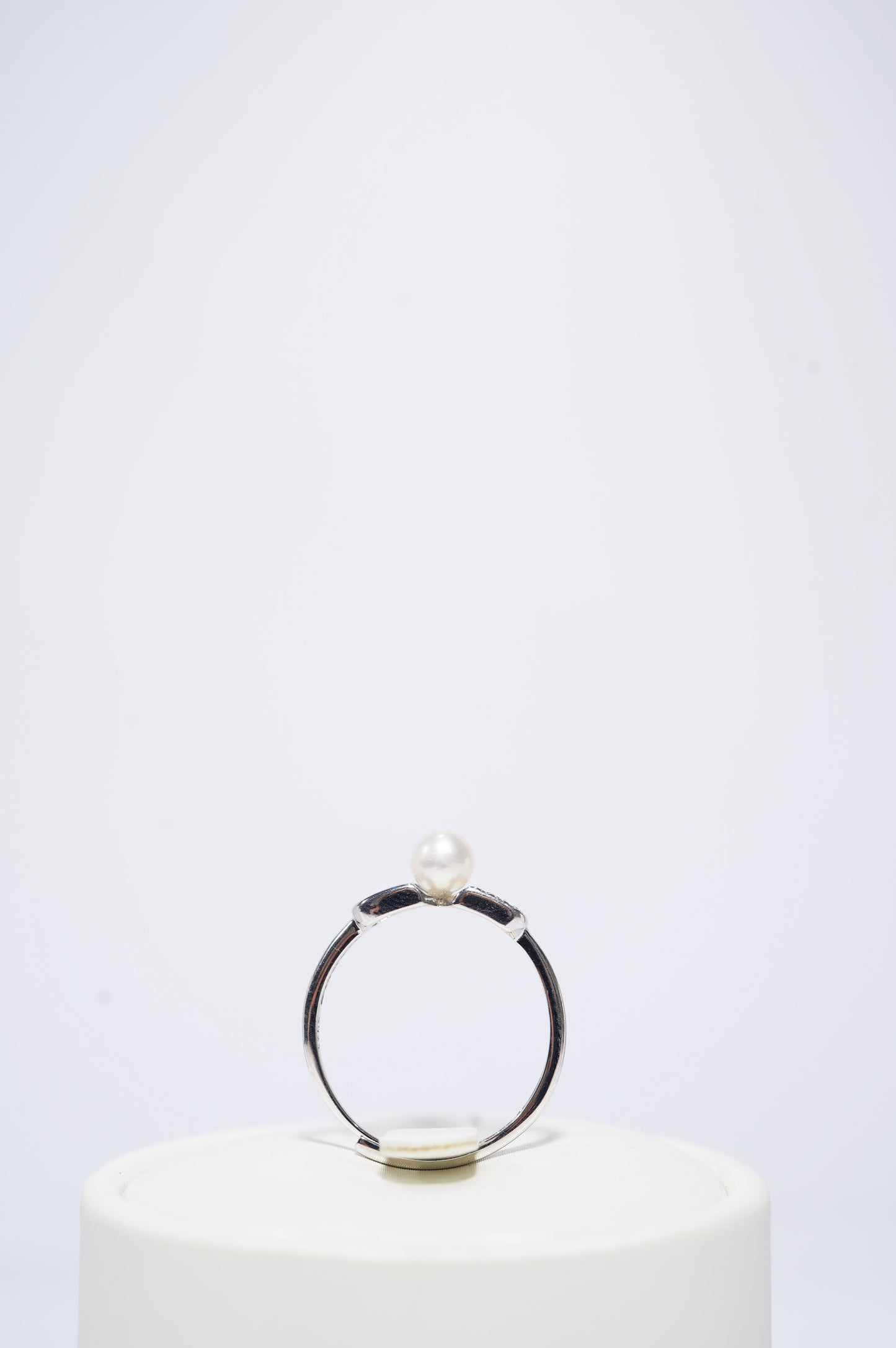 Infinity Freshwater Pearl Ring