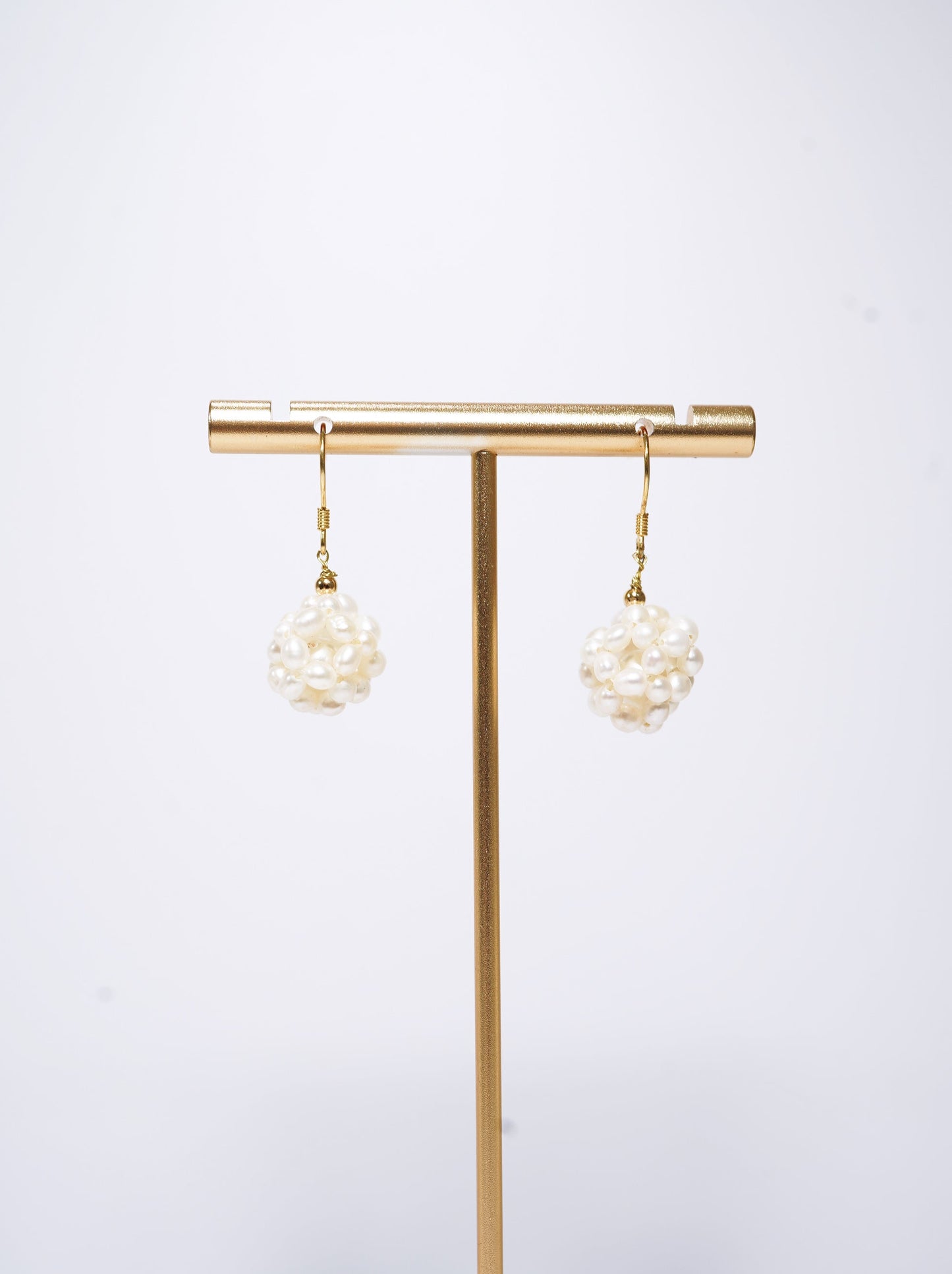'#1 Popcorn' Freshwater Pearl Earrings