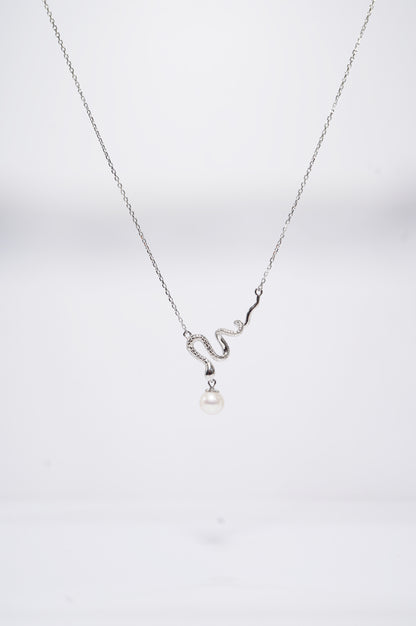 Snake Freshwater Pearl Necklace