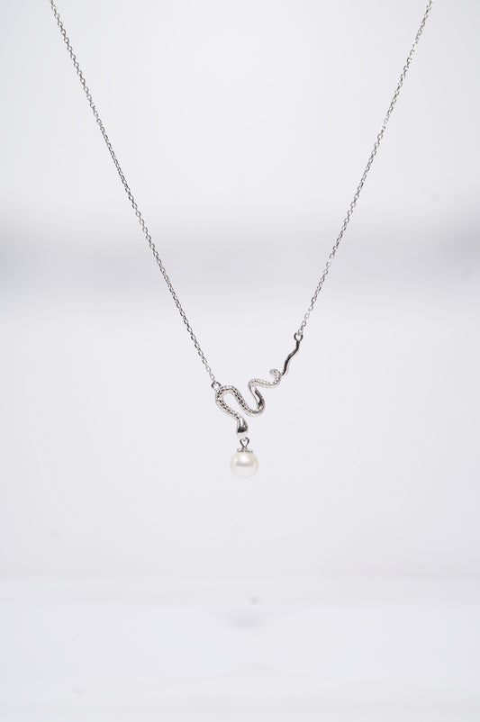 Snake Freshwater Pearl Necklace