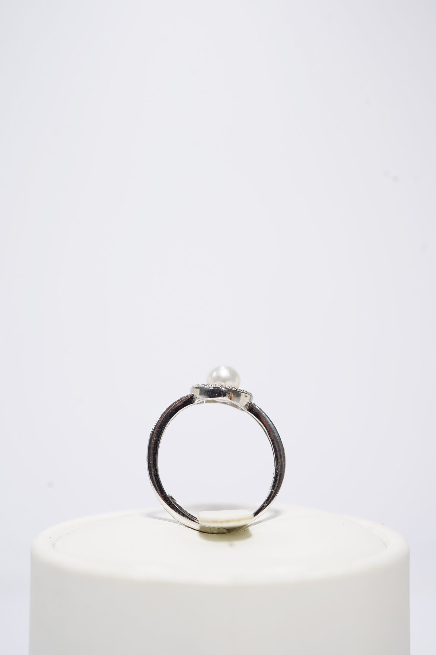 Heart with Freshwater Pearl Ring