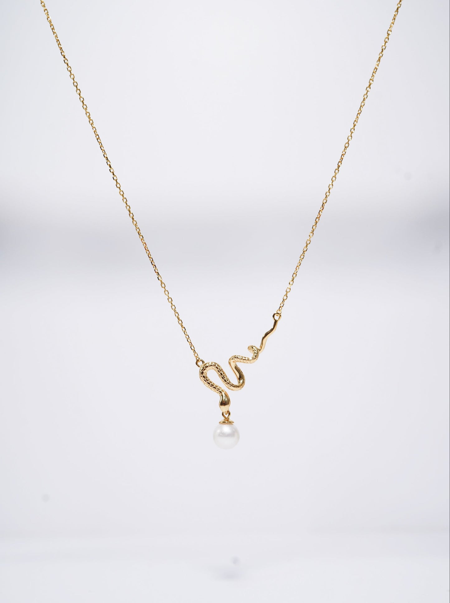 Snake Freshwater Pearl Necklace