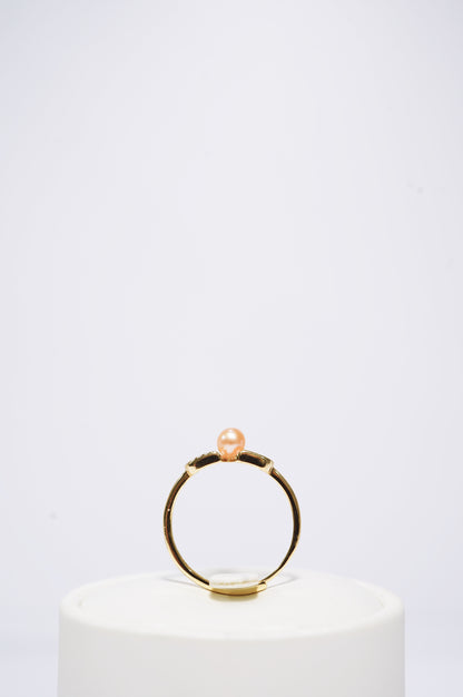 Infinity Freshwater Pearl Ring
