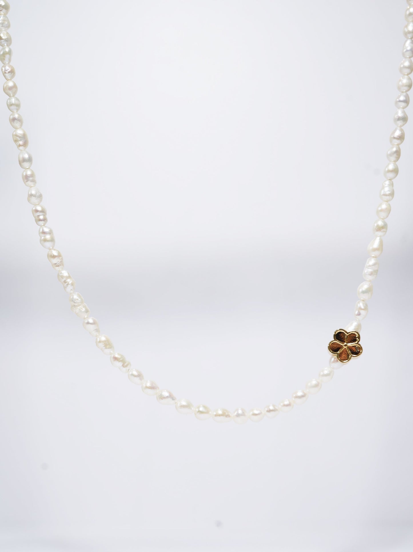 ‘Asymmetry’ Keshi Full Strand Freshwater Necklace