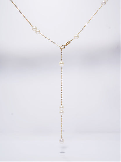 Starfall Adornment Freshwater Pearl Necklace