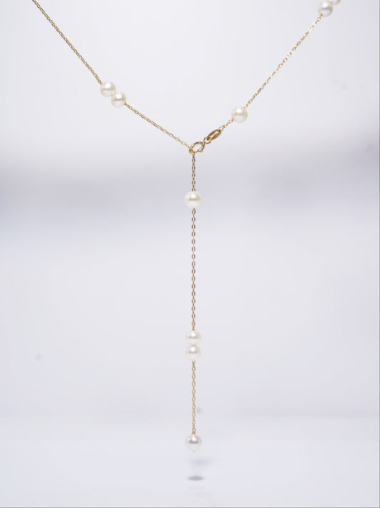 Starfall Adornment Freshwater Pearl Necklace
