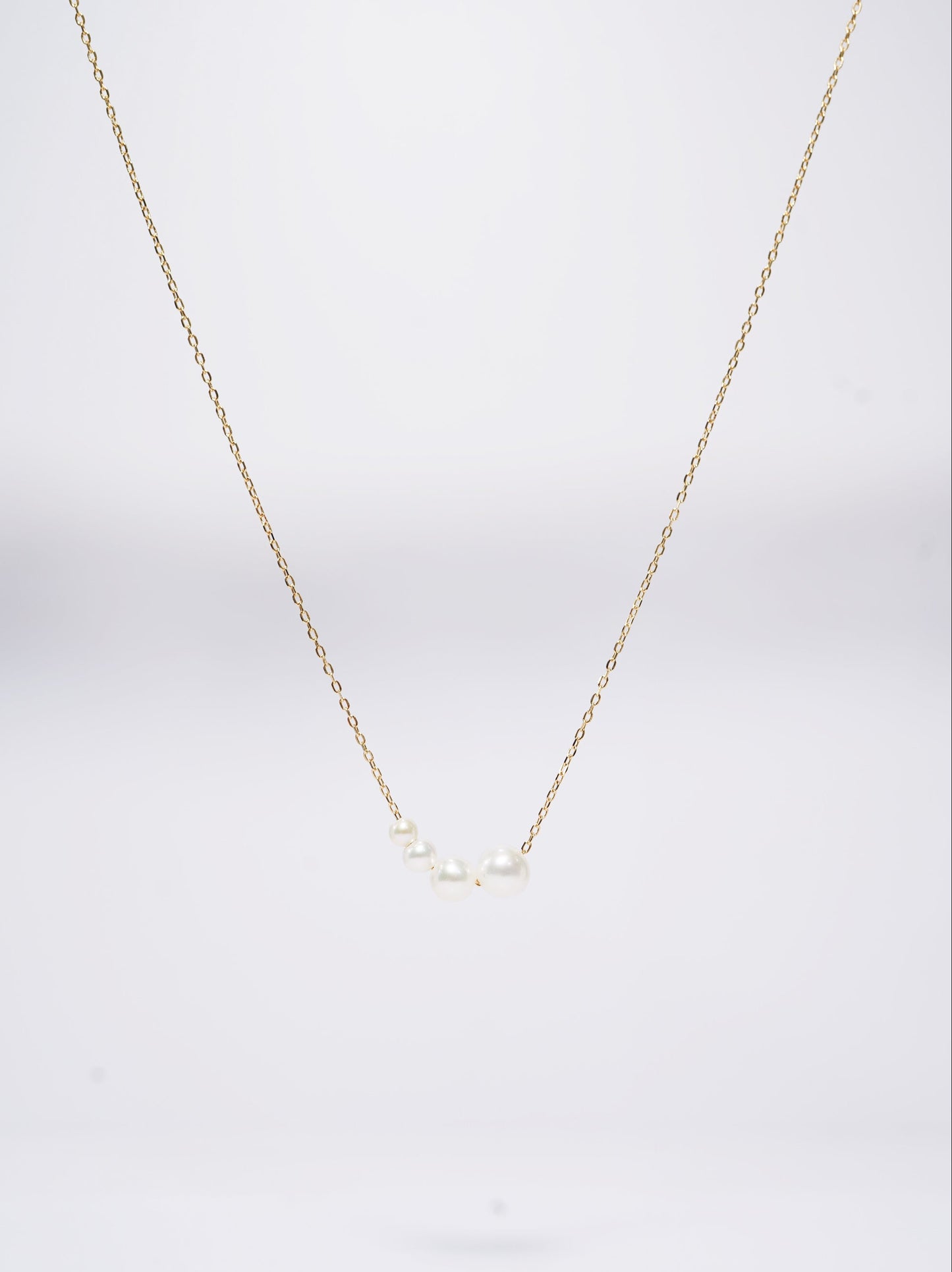 'Smile More' Freshwater Pearl Necklace