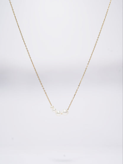 'Smile More' Freshwater Pearl Necklace