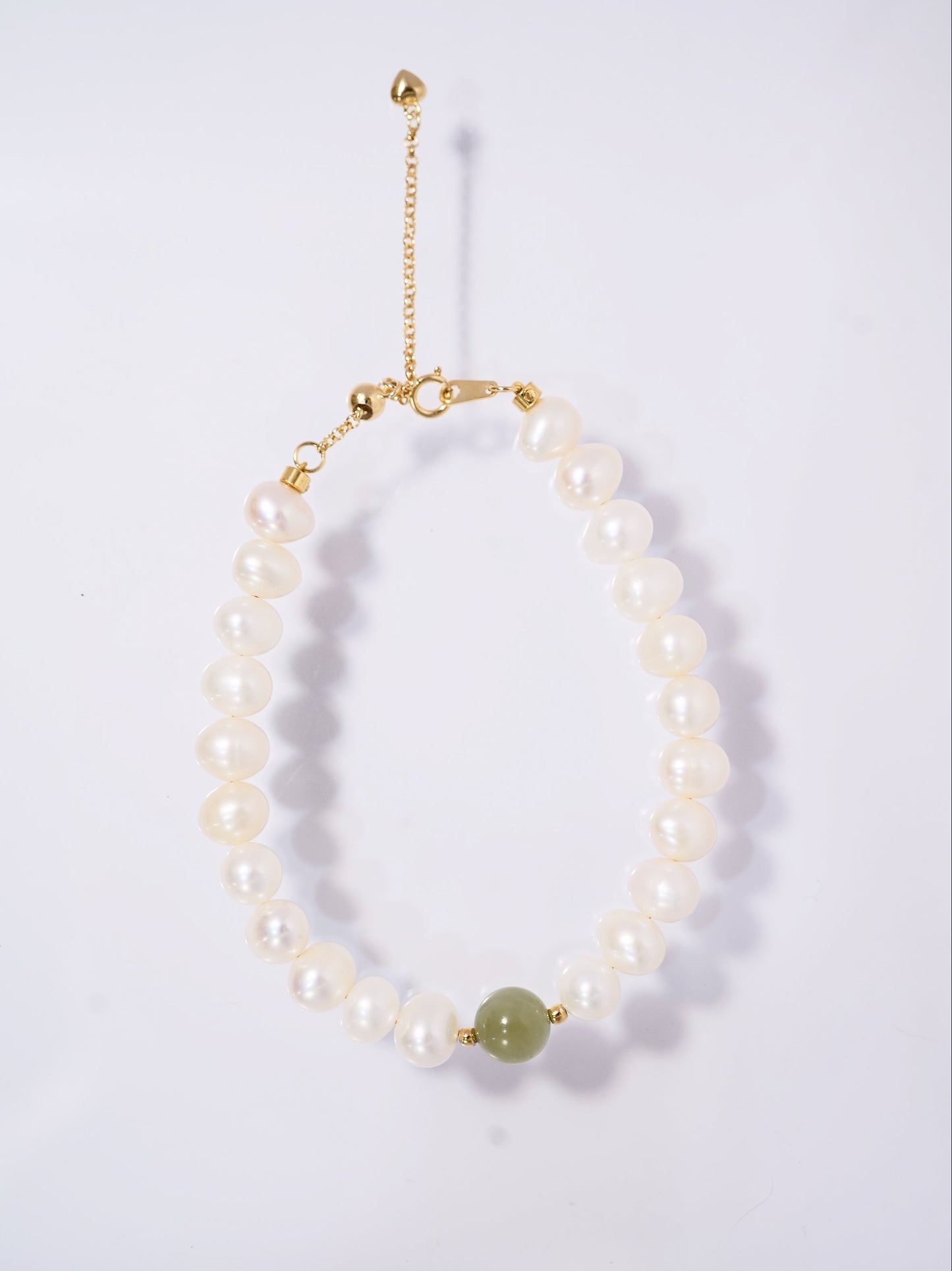 '#1 Jade' Freshwater Pearls Bracelet