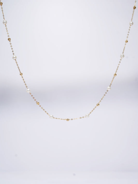 'Shiny Starry Sky' Freshwater Pearl Necklace
