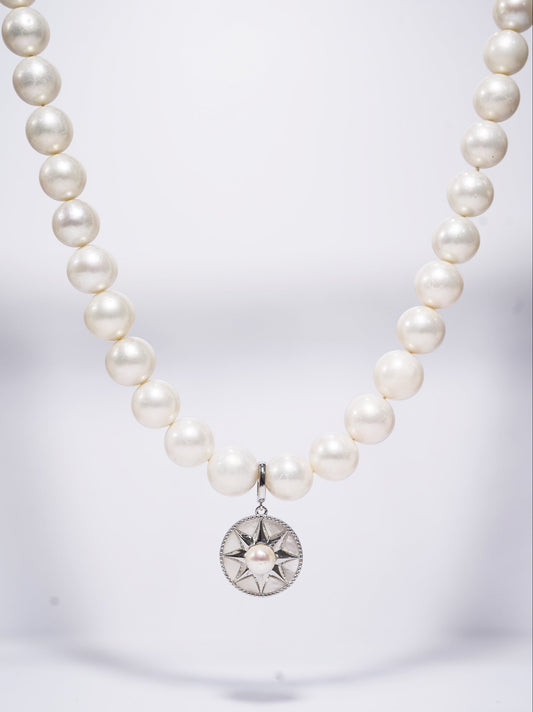 "Gentlemen" Freshwater Pearl Full Strand Necklace