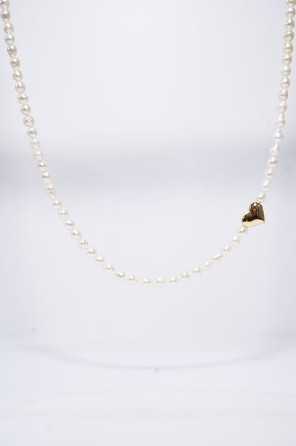 ‘Asymmetry’ Keshi Full Strand Freshwater Necklace
