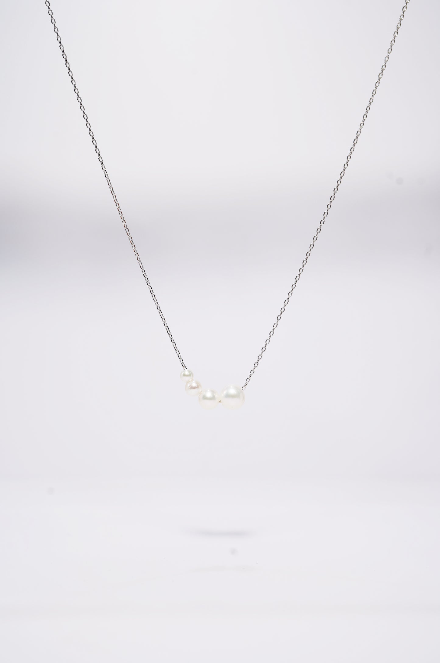 'Smile More' Freshwater Pearl Necklace