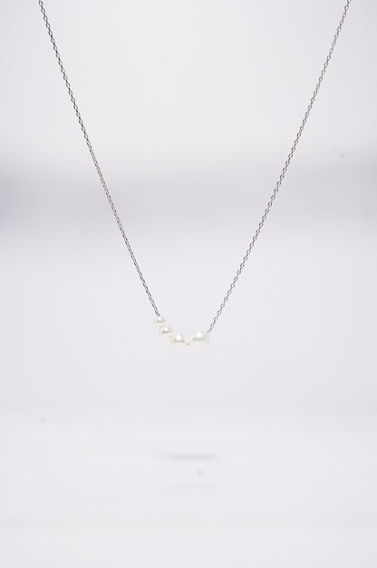 'Smile More' Freshwater Pearl Necklace