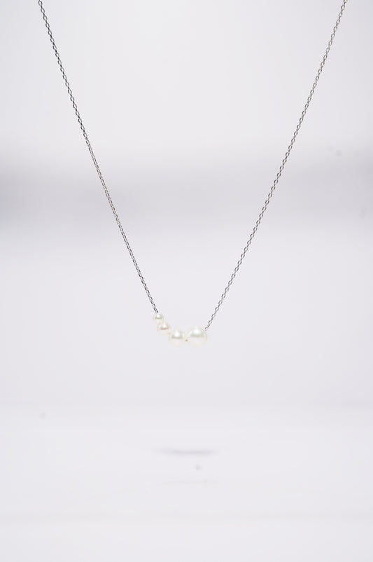 'Smile More' Freshwater Pearl Necklace