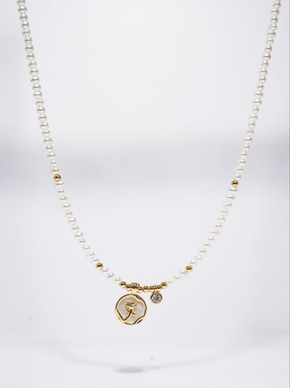 Forever Rose Freshwater Full Strand Necklace