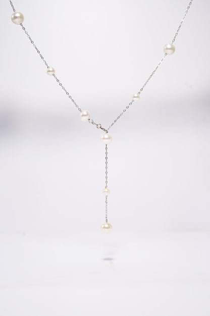 Starfall Adornment Freshwater Pearl Necklace
