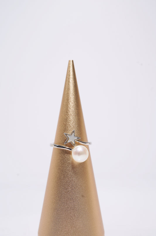 Star Freshwater Pearl Ring